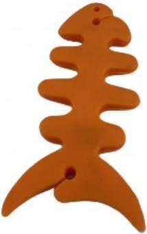 Produktbild Hurtel Fish-shaped headphone cable wrap - orange