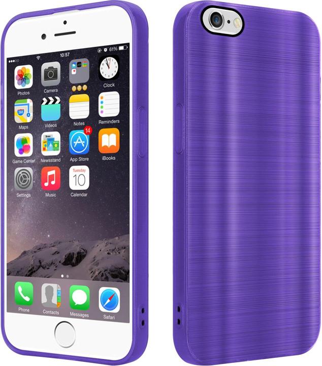 Brushed purple