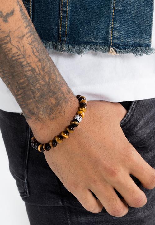 Produktbild Thomas Sabo Armband Braun (17.50 cm, Silber)