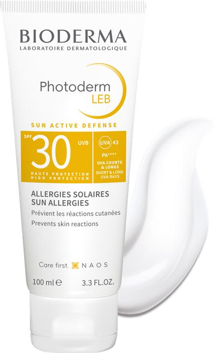 Immagine prodotto Bioderma FOTODERM LEB Allergy Solar SPF30 100ml da FOTODERM (Crema solare, SPF 30, 100 ml)