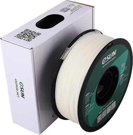 Actual product image eSUN ABS+ 1.75mm Natural 1kg 3D Filament (1.75 mm, 1000 g)