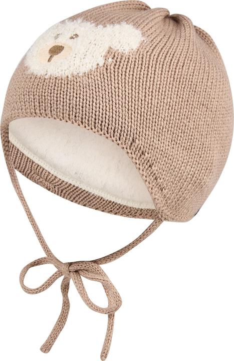 Actual product image Sterntaler Strickmütze Bär Beige Gr. 41 (41)