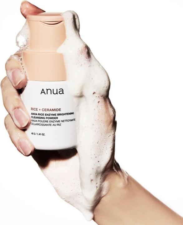 Actual product image Anua Rice Enzyme Brightening Cleansing Powder (40 g)