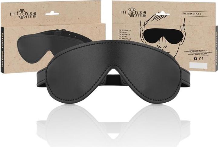 Actual product image Intense Fetish Antifaz Cuero Vegano
