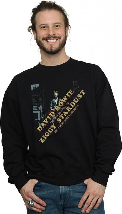 Produktbild David Bowie Ziggy Diagonal Sweatshirt (M)