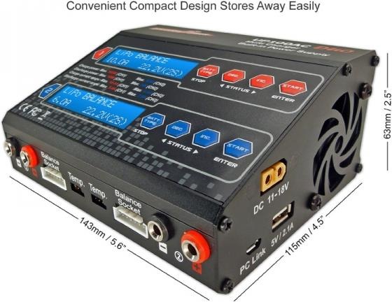 Produktbild Ultrapower UP100AC DUO Charger 100W / 50W