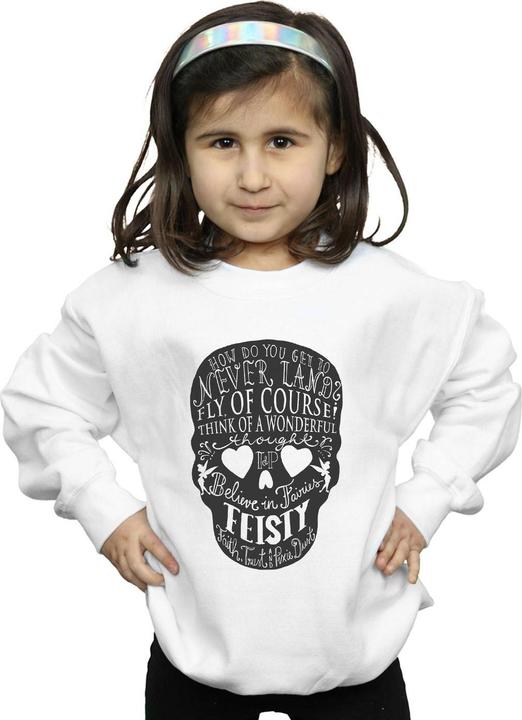 Immagine prodotto Disney Tinker Bell Skull Felpa Ragazze (152, 158)