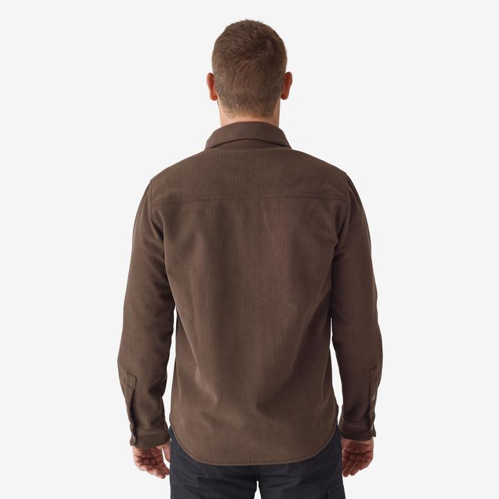 Immagine prodotto Solognac Camicia da esterno 500 velour marrone (M)