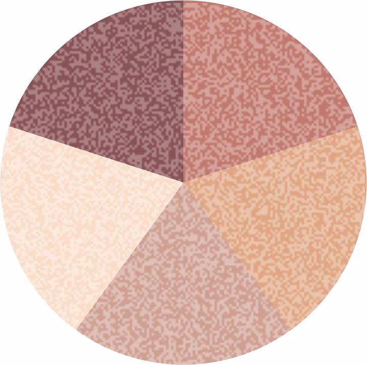 Image du produit Byredo Palette d'ombres à paupières 5 nuances Dysco (En velours, Fusée éclairante, brouillard, Plume, Fausse fourrure)