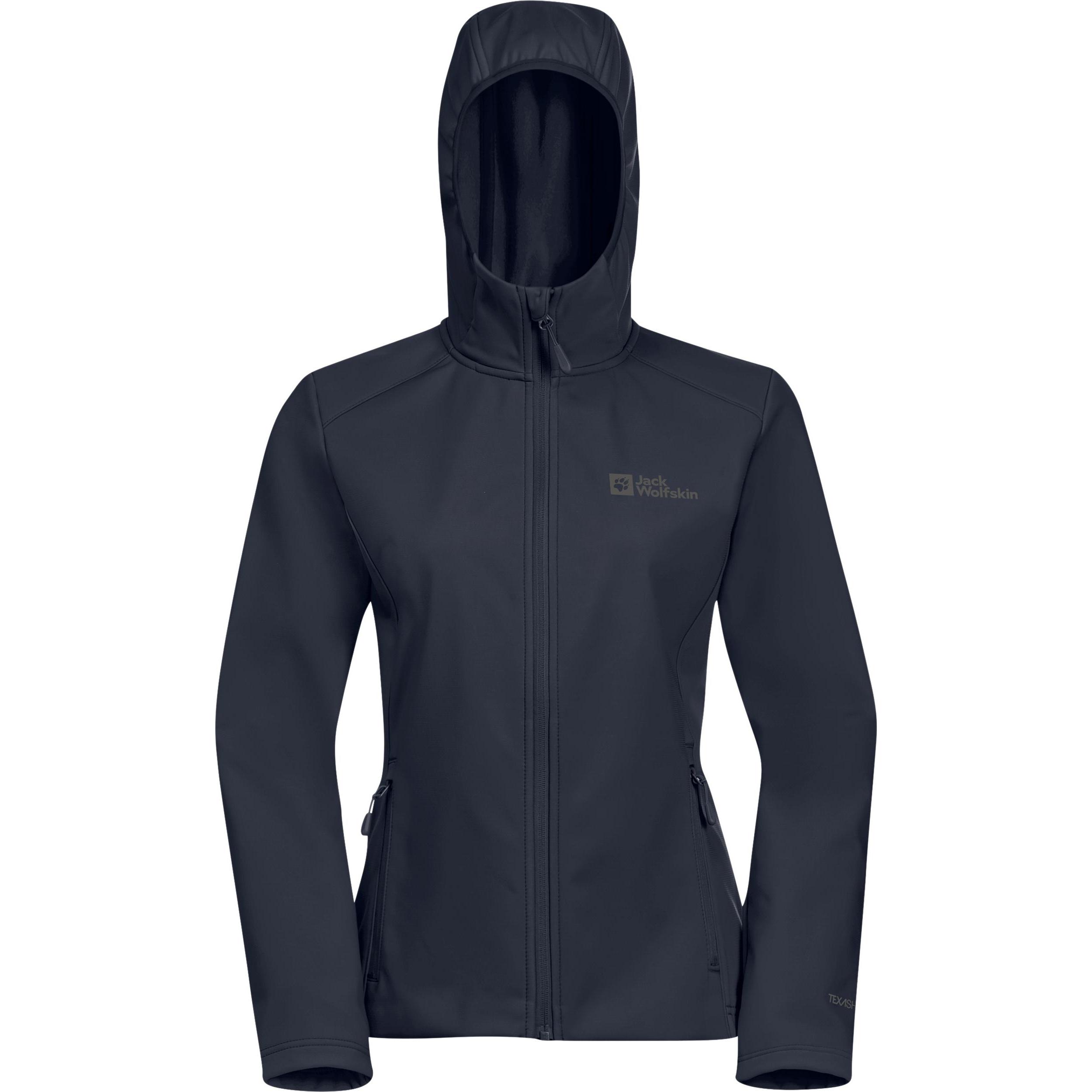 Thumbnail - Jack Wolfskin, Damen, Jacke, Women's Bornberg Hoody (S), Blau, S