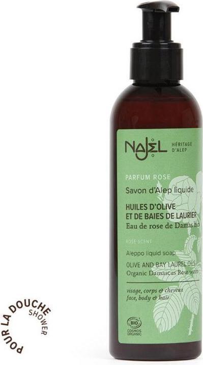 Immagine prodotto Najel Savon Alep liquide à la rose (Sapone liquido, 200 ml)