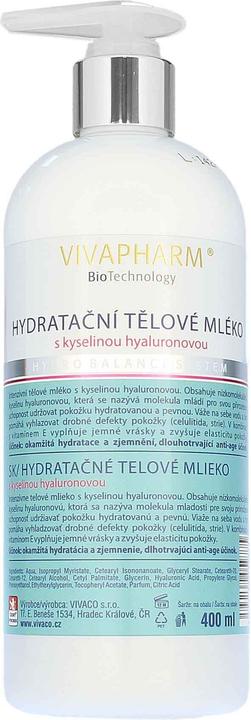 Vivapharm Body milk with goat milk 400 ml (Körpermilch, 400 ml)