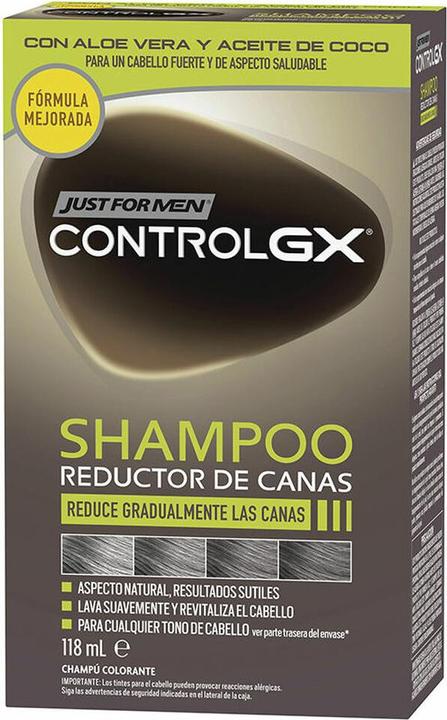 Immagine prodotto Just For Men Controllo Gx (118 ml, Shampoo liquido)