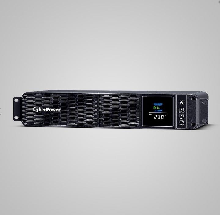 Productafbeelding Cyberpower CP1200EIPFCRM2U Lijninteractieve UPS 1200VA/720W 2U (1200 VA, 720 W, Lijninteractief UPS)