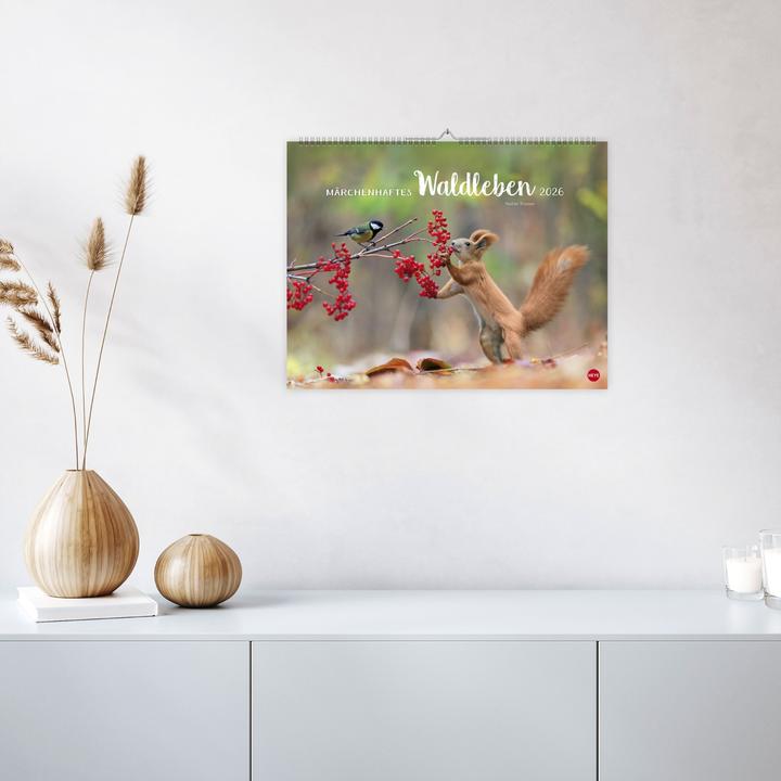 Produktbild Vadim Trunov: Märchenhaftes Waldleben Posterkalender 2026 (44 x 34 cm)