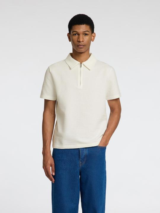 Actual product image Selected Seersucker Polo shirt (XL)