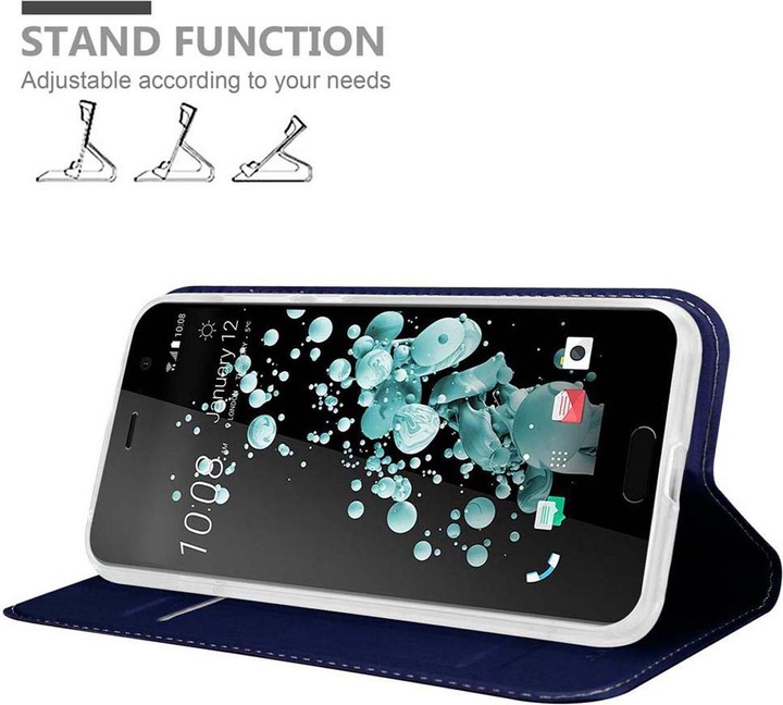 Productafbeelding Cadorabo Boek Classy Style Cover (HTC U Play)