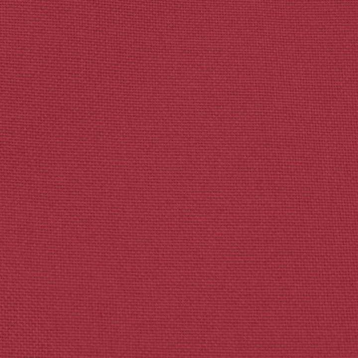 Produktbild vidaXL Clubsessel mit Fusshocker Weinrot Stoff,Farbe