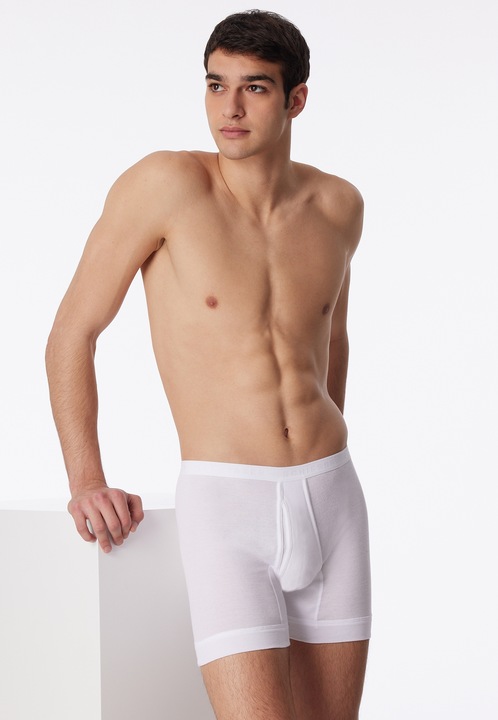 Produktbild Schiesser Herren Short Trunk Unterhose mit Eingriff Original Feinripp | 1er Pack (14, Einzelpack)