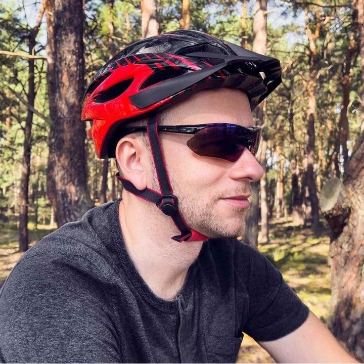 Productafbeelding Rockbros 10003 gepolariseerde fietsbril - zwart