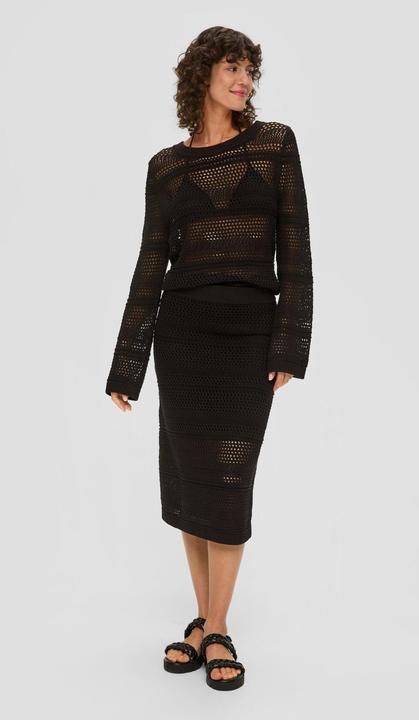 Image du produit S.Oliver Rock Mini-Rock mit Strickmuster (38)