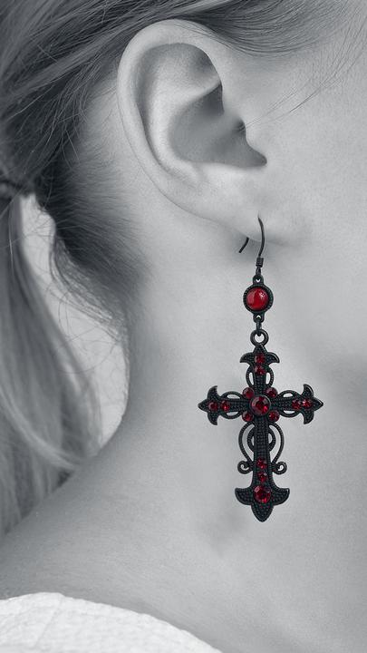 Immagine prodotto Gothicana by EMP Red Crosses (Ottone, Zinco)