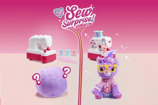 Actual product image Scruff-a-Luvs Sew Wow Purple - (30384)