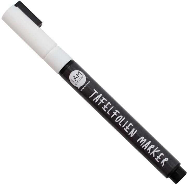 I Am Creative Tafelfolien Marker (Weiss, 1 x)