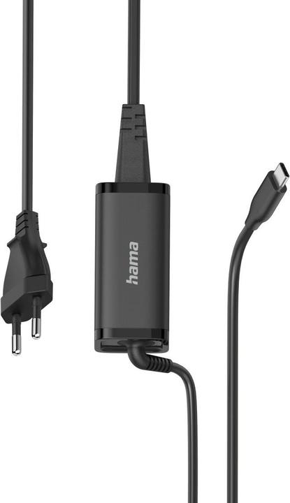 Produktbild Hama Universal-USB-C-Notebook-Netzteil, GaN, Power Delivery (PD), 5-20V/45W (45 W)