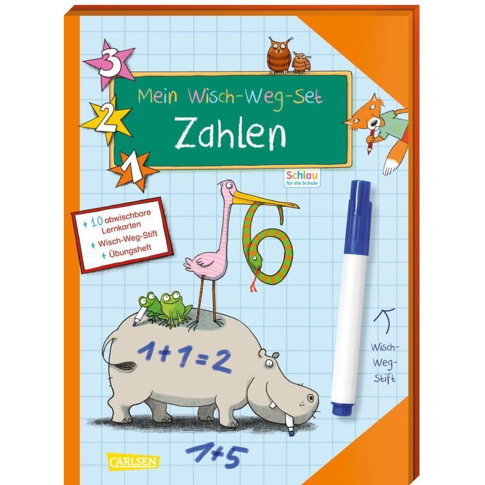 Schlau für die Schule: Mein Wisch-Weg-Set: Zahlen, Kinderbücher von Christine Mildner, Sabine Rothmund