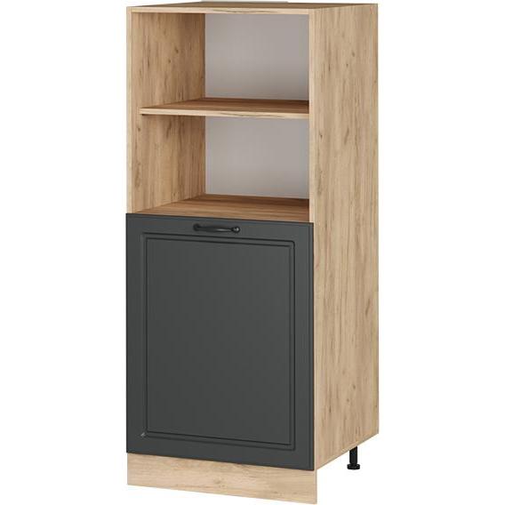 Vicco, Regal, Herdumbauschrank R-Line, Anthrazit Landhaus/Goldkraft Eiche, 60 cm