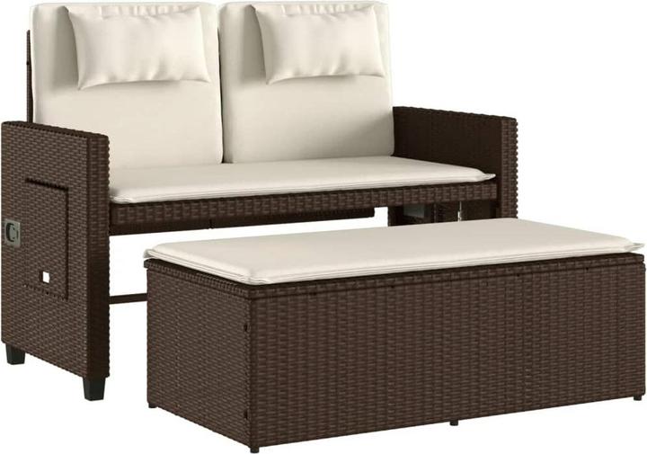 Image du produit vidaXL Ensemble salon de jardin 10 pièces avec coussins