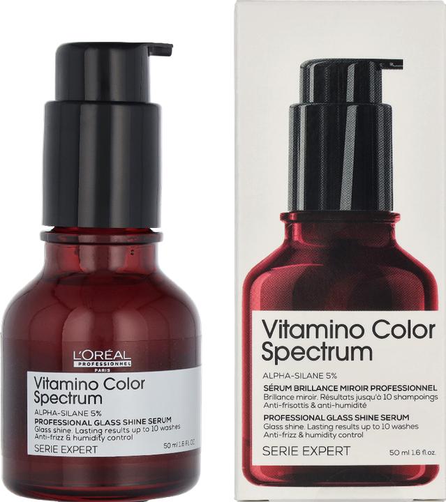 Actual product image L'Oréal Professionnel Vitamino Colour Spectrum Glass Shine Serum (50 ml)