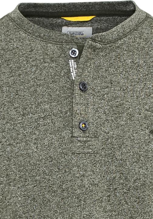 Image du produit Camel Active T-shirt Henleys à manches longues en mélange de coton durable (4XL)