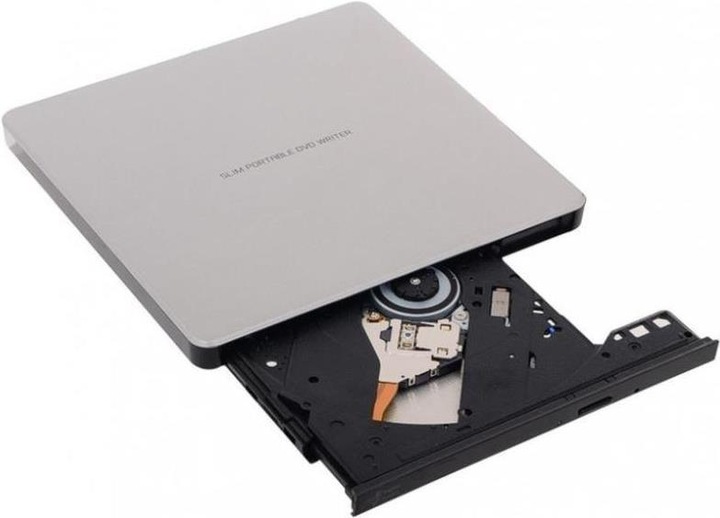 Actual product image LG H.L Data Storage Ultra Slim portable DVD burner GP60NS60 Interface USB 2.0, DVD±R (DVD drive)