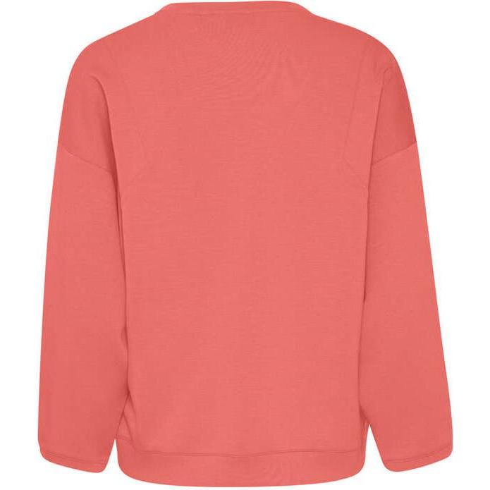 B.young, Damen, Pullover, pullover mit v-auchnitt puti, Braun, (S)