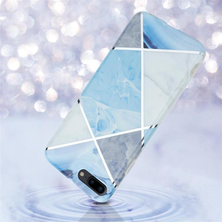 Image du produit Cadorabo Couverture IMD TPU Marbre coloré (Apple iPhone 7s Plus, Apple iPhone 7 Plus)