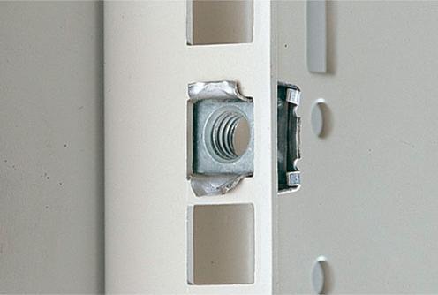 Actual product image Rittal Captive nuts, for use with metal thickness from 0.8 -