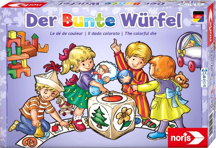 Produktbild Noris Der bunte Würfel (Italienisch, Französisch, Deutsch, Englisch)
