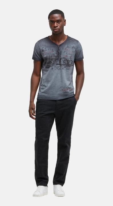 Immagine prodotto Camp David T-Shirt Riding The World I Henley-Kurzarmshirt (L)