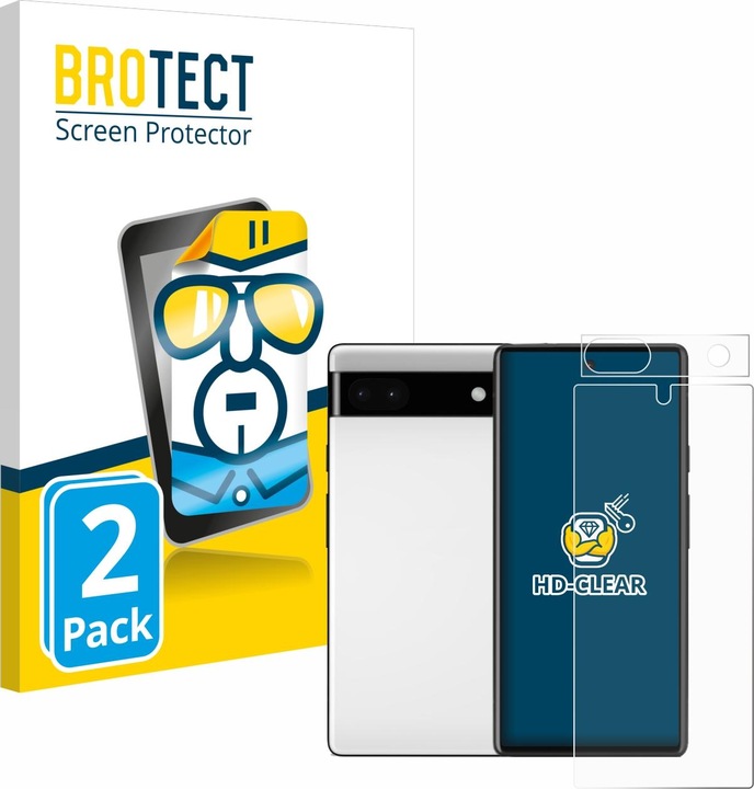 Image du produit BROTECT Protection Clair (2 pièce(s), Google Pixel 6a)