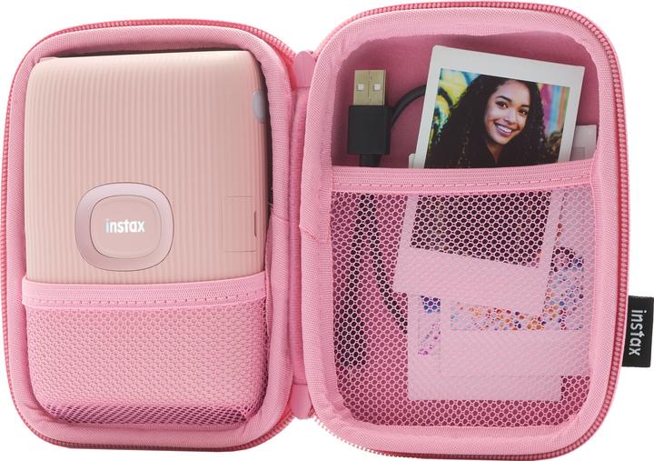 Image du produit Fujifilm Étui pour Instax mini Link 3 rose pâle (Étui pour objectif)
