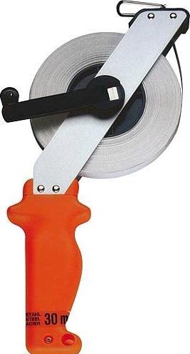 Actual product image Richter Messtechnik Richter 414WSR30M white steel belt measure 30m lacquered (30 m)