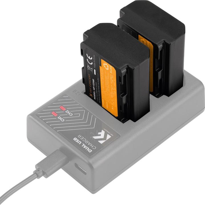 Actual product image K&F Concept NP-FZ100 2280mAh Digital Camera Battery (1 pc), for Sony Camera (Camera battery)