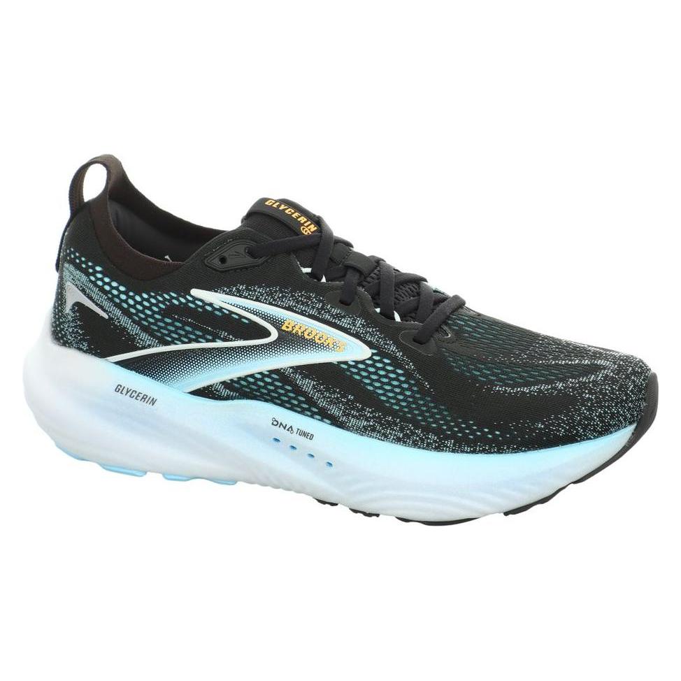 Brooks Running, Herren, Laufschuhe, Glycerin 22 (42.5), Orange, Schwarz