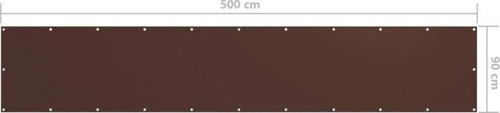 Produktbild vidaXL Sichtschutz Balkon (90 cm)