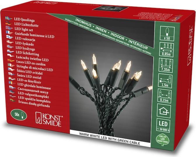 Produktbild Konstsmide 6303-120 Mini-Lichterkette Inn (8.85 m)