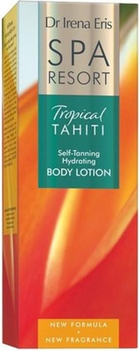 Actual product image Dr Irena Eris Spa Resort Tropical Tahiti Self-Tanning Moisturizing Body Balm, 200 Ml (Self tanning foam, 200 ml)