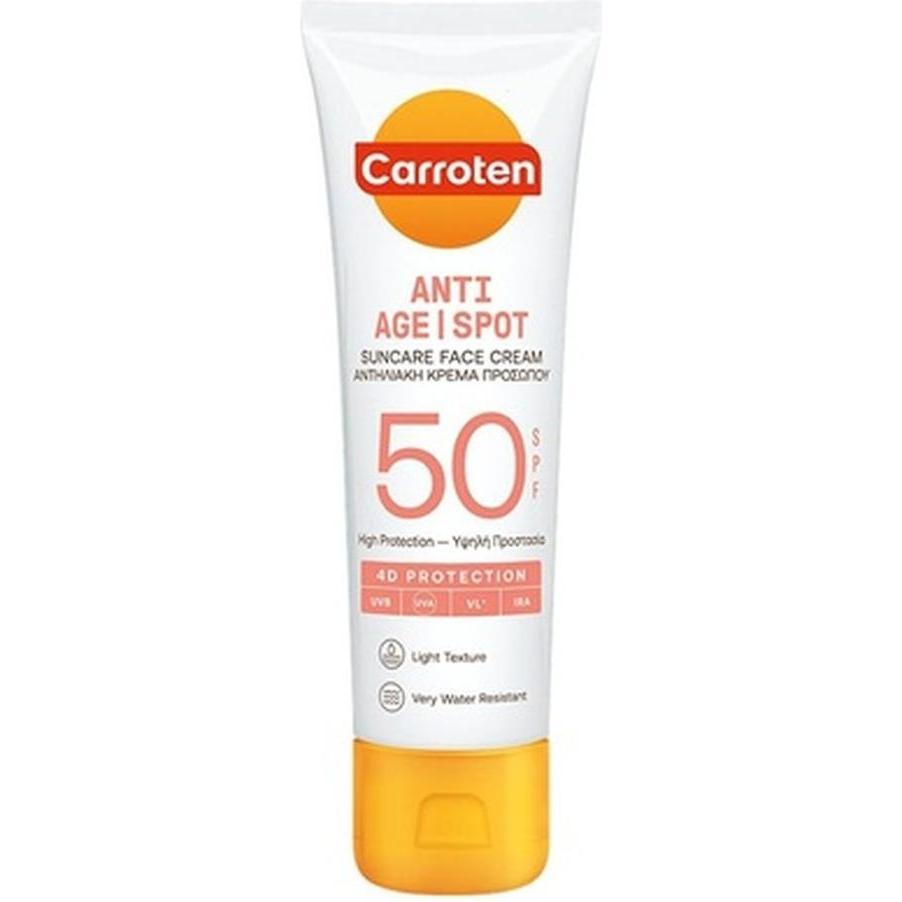 Carroten Unisex Crema Solare, Viso Antispot Spf 50 50 Ml ( Solare, Spf 50, 50 Ml)