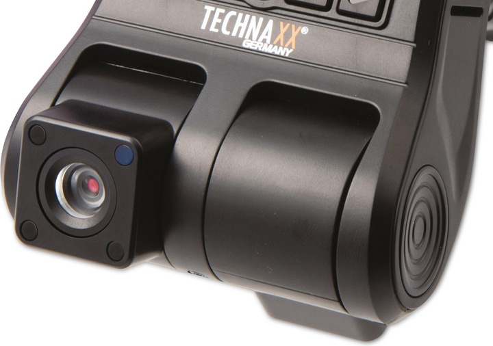Actual product image Technaxx FullHD Dual Dashcam "TX-185 (GPS receiver, Built-in display, Built-in microphone, Rechargeable battery, Night vision, Accelerometer, Wi-Fi, Full HD)